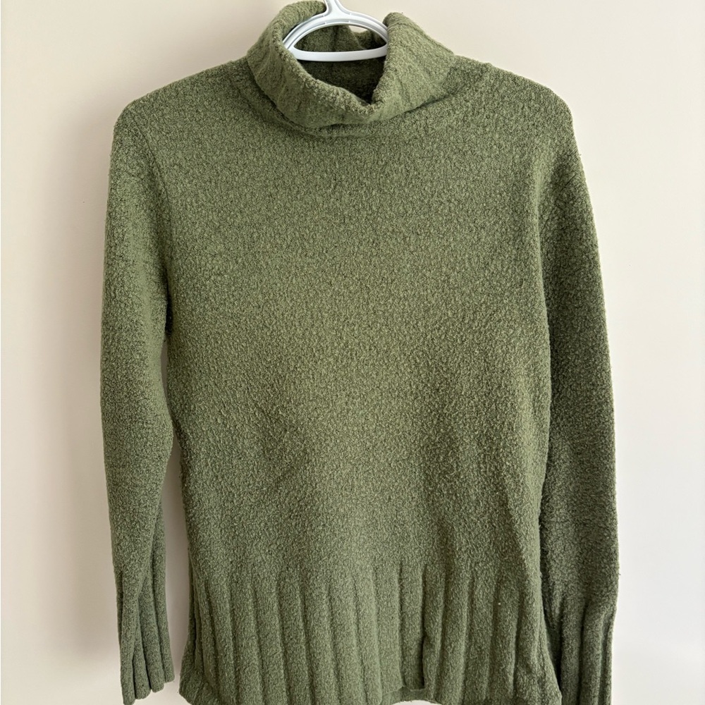 mat. Sage Green Cowl Neck Sweater